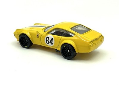 Hot Wheels Ferrari 365 GTB4 Competizione #222 (yellow) SUPER