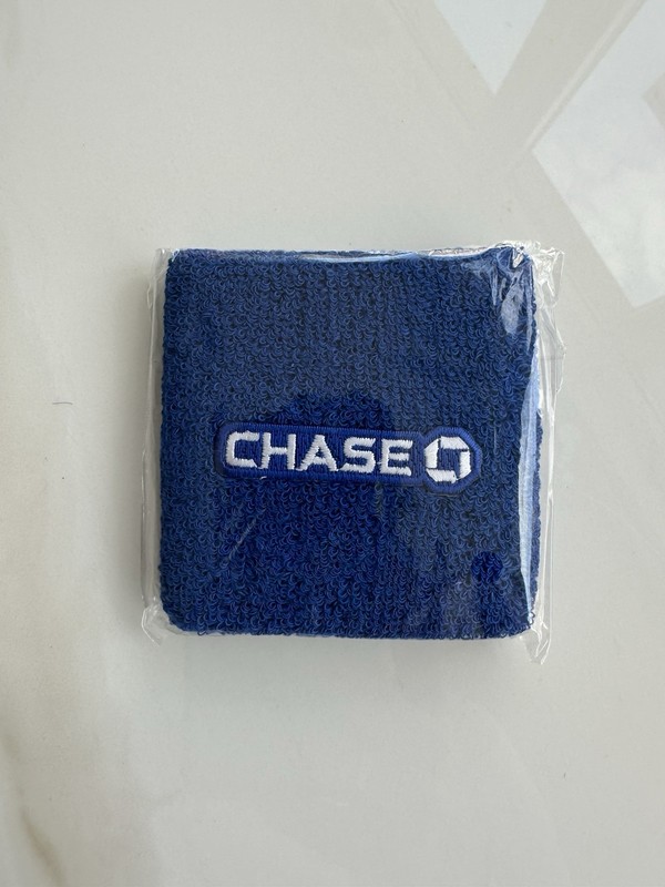Wristband Chase Adults Tennis Sports Running Blue Brand New