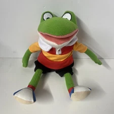 MerryMakers Plush Doll 10” Froggy Goes to the Library Scholastic Beanie