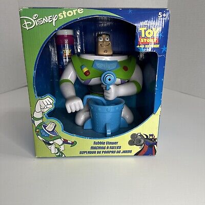 Toy Story Disney Buzz Bubble Blower W/Gazillion Bubbles Funrise Rare NOS