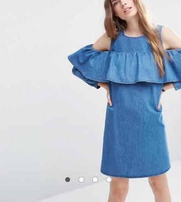 cold shoulder shift dress uk