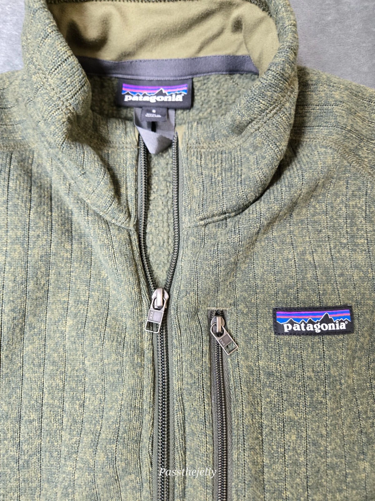 patagonia 1/4 zip fleece outdoor mountain hike jacket