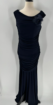 strapless navy blue dress Ellie Navy Strapless Mini Dress - US 12
