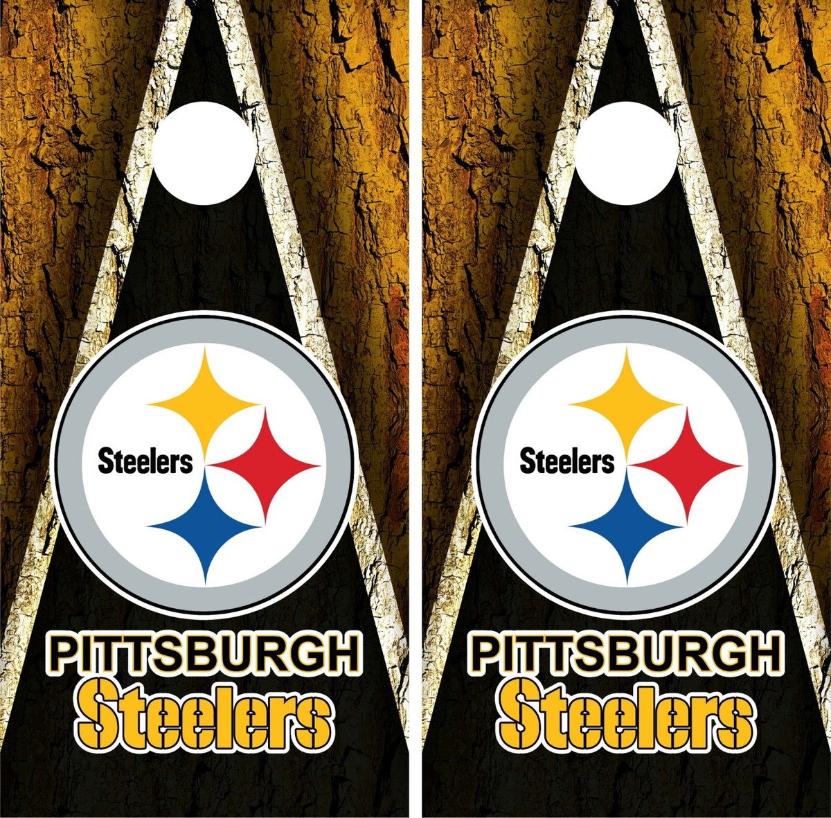 Pittsburgh Steelers Cornhole Board Vinyl Wrap - Decal Sticker