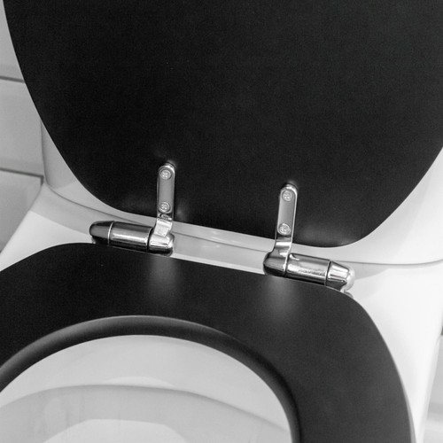 HEAVY DUTY Glitter Diamante MDF Universal Toilet Seat + Fittings VARIOUS MODELS - Picture 78 of 82