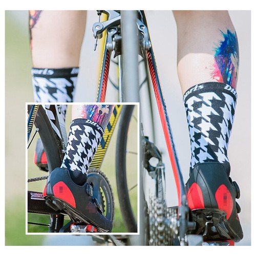 Cycling Riding Socks Road Bicycle Bike Sports Athletic Socks XC MTB BMX Black - Picture 94 of 115