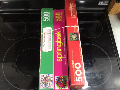 Springbok 500 Piece Jigsaw Puzzles LOT OF 3 Estate Sale, Hundreds Available - Picture 7 of 7
