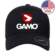 GAMO Airguns Printed Baseball Cap Black Hat Adult Size