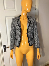 Topshop Ivory & Black