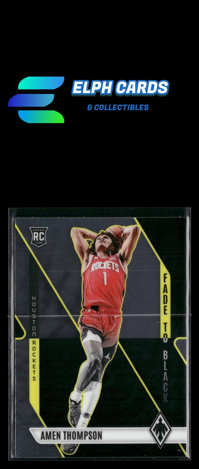 2023-24 Panini Phoenix #21 Amen Thompson Fade To Black