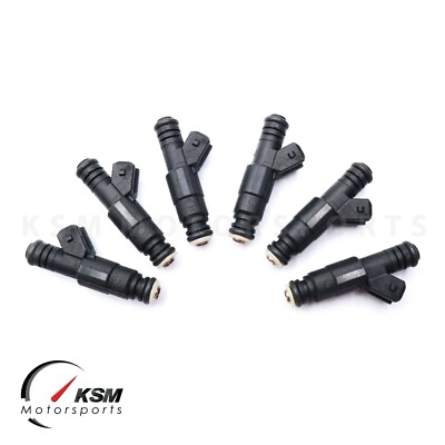 6x 650cc Fuel Injectors for Ford BA BF XR6 turbo 60lb 65lb EV6 FPV HSV ...