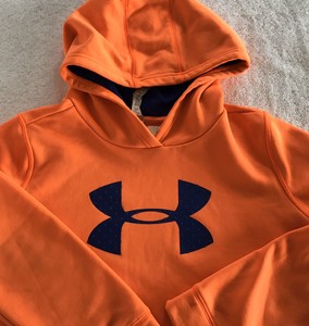 Under Armour Youth Girls XL Hooded Sweatshirt Hoodie ...
