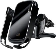 Baseus Rock-Solid Electric Holder Wireless Charger - Black, 30898