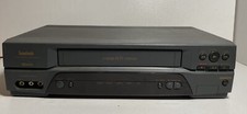 Symphonic SL2860 - VCR 4 Head HiFi VHS Video Cassette Recorder Player - TESTED