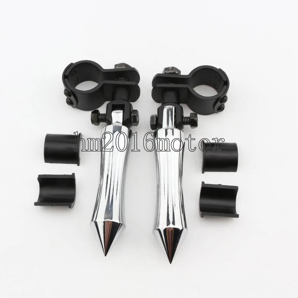 Soporte de reposapiés de carretera para Honda Shadow ACE Aero 750 1100 VTX 1300 1800 EE. UU. Foto 3 de 4