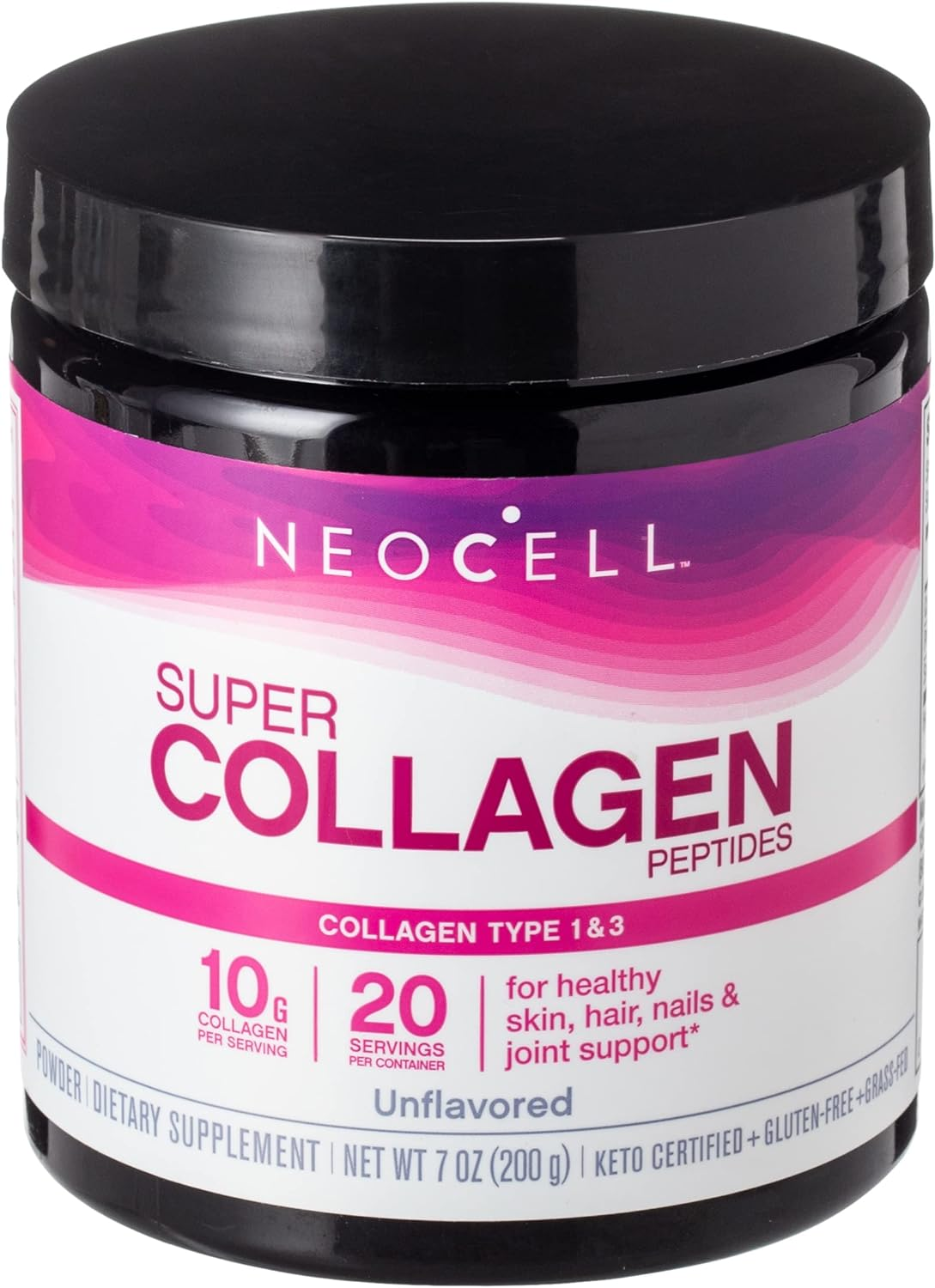 Super Collagen Powder a 6,600Mg Collagen Types 1 & 3 - Unflavored - 7 Ounces