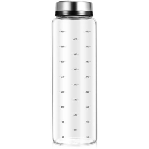 Shaker Bottle Lids Jars Empty Glass Bottles Glass Condiment Dispenser