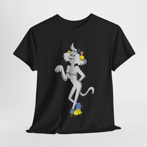 Vintage Wordsworth Cat T-Shirt, Heathcliff Cartoon Shirt, Roller Skate Cat Tee - Picture 5 of 118