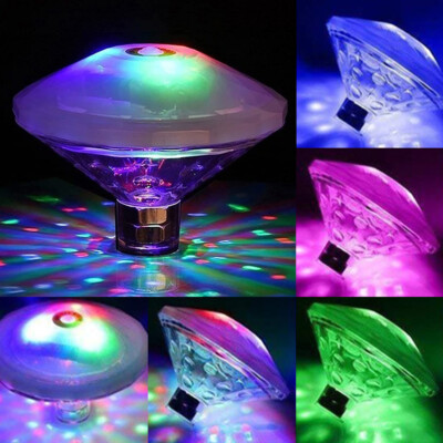 Underwater Light RGB LED Disco Lights Glow Show Swimming Pool Tub Floating Lamp