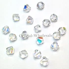 Swarovski 5328 XILION Bicone Beads Factory Pack CRYSTAL AB 001 AB *Pick Size QTY