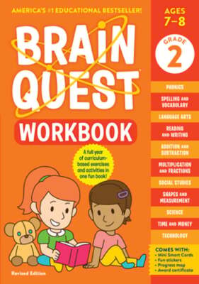 Brain Quest Workbook: 2nd Grade Revised Edition by Workman Publishing: Used