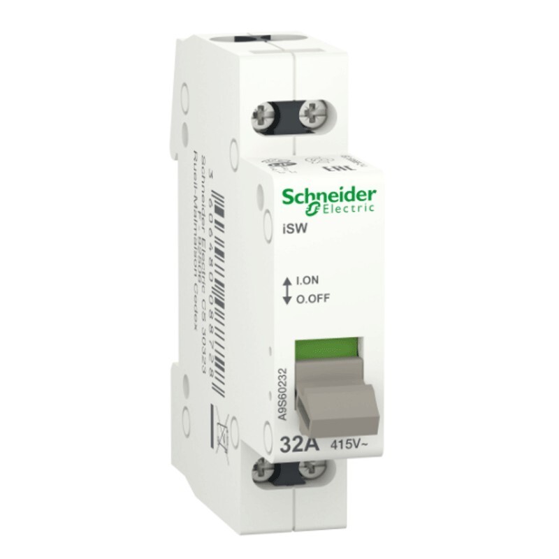 Sezionatore Schneider 2P 32A 1 modulo