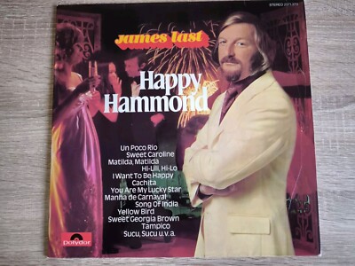 JAMES LAST     HAPPY HAMMOND/LP/1973/Jazz/Latin/Pop/Instrumental      