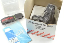 [Rare MINT w/ Box Strap] Mamiya 645 AF 6x4.5 Medium Format Camera Body JAPAN