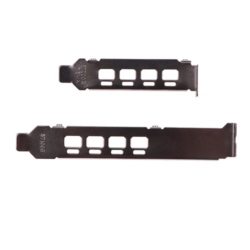 Low/High Profile Bracket 4DP Baffle Port For AMD FirePro W4100 Graphic VideoCard