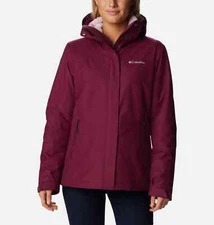 NWT Columbia S Bugaboo II Fleece Interchange Jacket Omni-Tech Marionberry $210