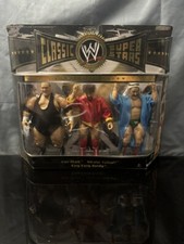 WWE Classic Superstars King Kong Bundy Iron Sheik Nikolai Volkoff 3 Pack Jakks