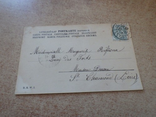Carte Postale CPA Postcard RICHARD WAGNER Datée 1905 - Picture 2 of 2