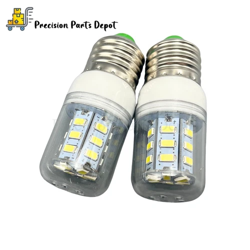 For Frigidaire Kenmore 5304511738 2 PCS LED Refrigerator Light Corn Bulb E27