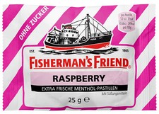 Fisherman's Friend frambuesa sin azúcar 25 g Fishermann