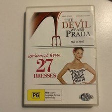 The Devil Wears Prada / 27 Dresses (DVD, 2006, 2-Disc) Meryl Streep Region 4