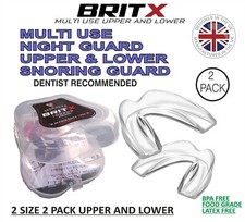 SNORE STOPPER ANTI SNORING MOUTH GUARD DEVICE NHS SLEEP AID STOP APNOEA UK