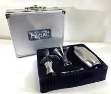 Boston Legal Crew Promo TV Glass Martini Shaker Steel Barware Drink Mixer DS66