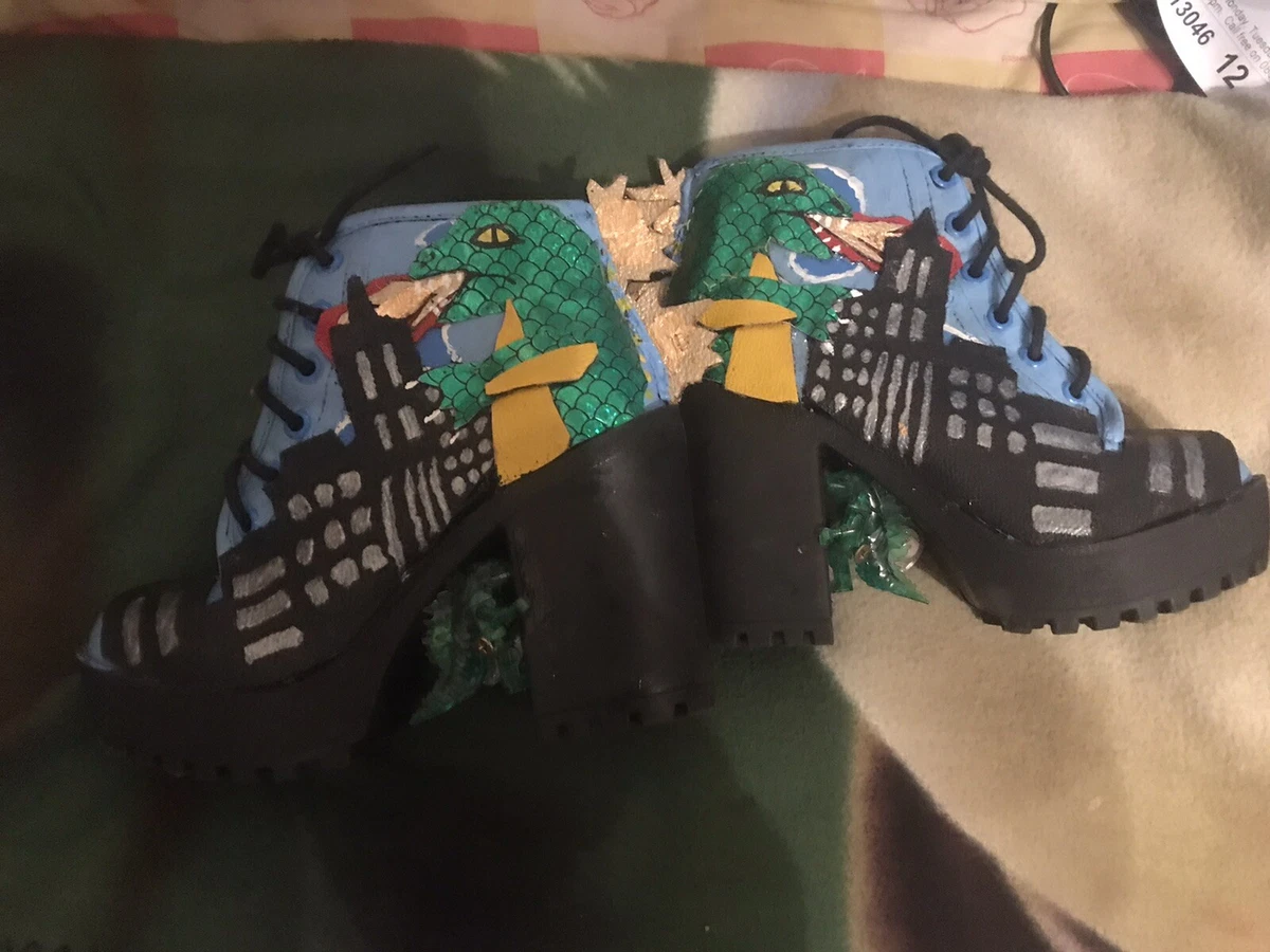 Irregular choice dinosaur best sale boots
