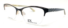 GX by GWEN STEFANI - GX068 BLK 52/17/140 - BLACK GOLD - NEW Authentic EYEGLASSES