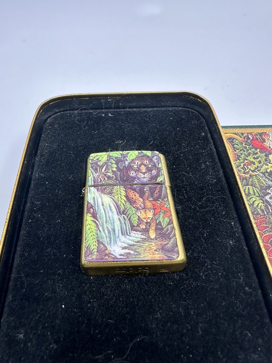 1995 Zippo Mysteries of the Forest Limited Edition Used 1995 Zippo Mysteries of the Forest Limited Edition Used