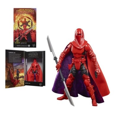 Star Wars Crimson Empire schwarze Serie Kir Kanos [Carnor Jax] Figur von Hasbro