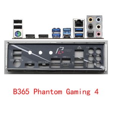 For ASRock B365 Phantom Gaming 4 IO I/O Shield Stainless Steel BackPlate