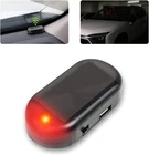 Dummy Alarm LED Red Flashing Car Auto Home Window Theft Alarm System Solar