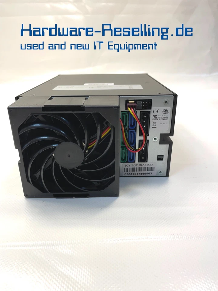 ICY BOX IB-553SSK 3fach DualChannel SATA & SAS Festplatten Backplane NEU - Bild 3 von 4