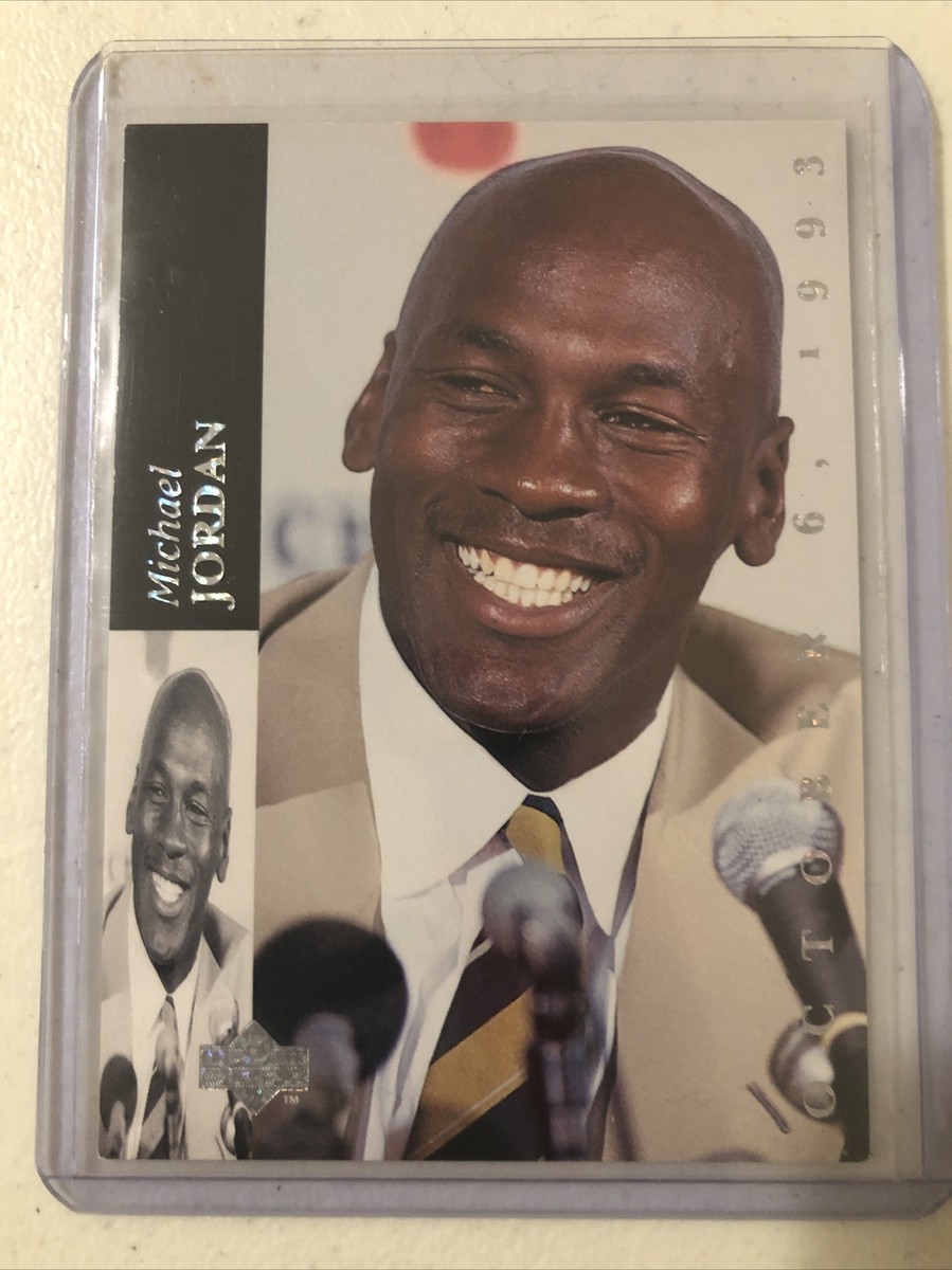 1993-94 Upper Deck SE #MJR1 Michael Jordan Retirement Card Chicago