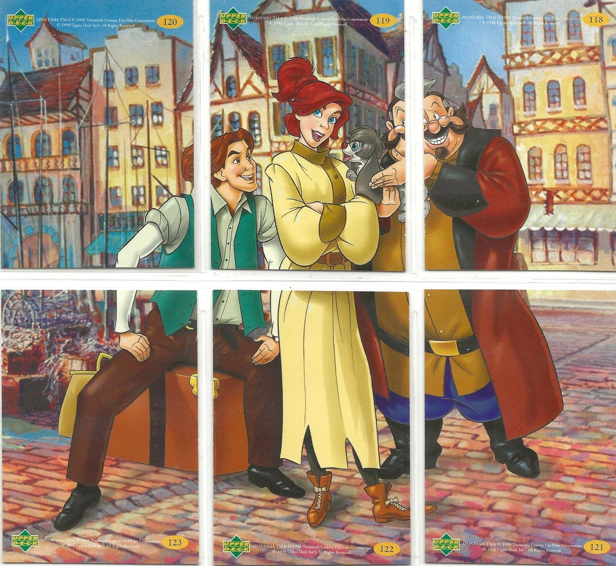 ANASTASIA CARDS NUMBERS 100 TO 123 DIE CUT & PUZZLE CARDS BY UPPERDECK |  eBay