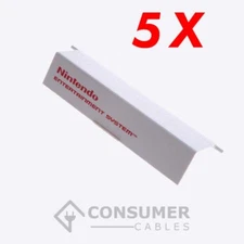 LOT 5X Flip Top Door Replacement Cartridge Flap Cover For Original Nintendo NES