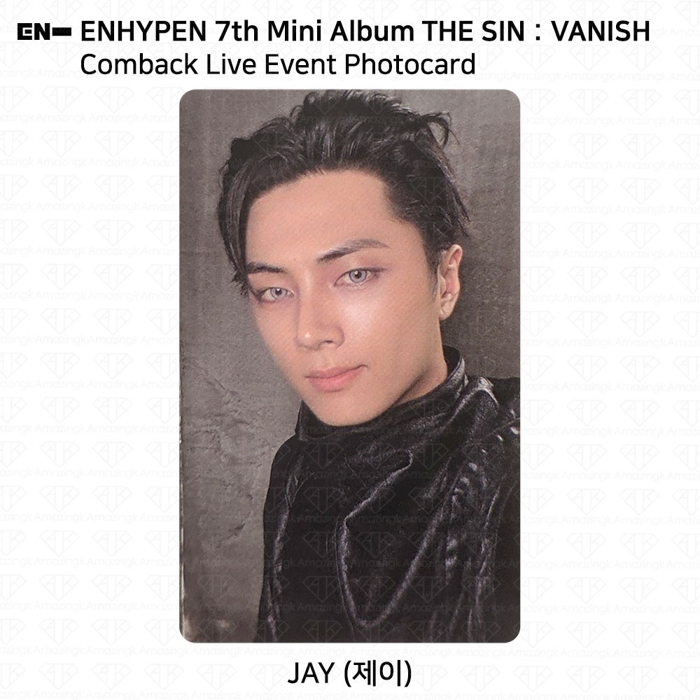 Enhypen 7th Mini Album The Sin : Vanish ComeBack Live Event