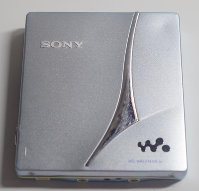 Sony MZ-E720 Silver Walkman MDLP Type-S HD Digital Amp MD Player