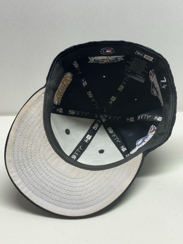 NEW ERA 59 FIFTY NEW YORK YANKEES DEREK JETER MULTI BLUE FITTED HAT SIZE 7 1/2 - Picture 7 of 8